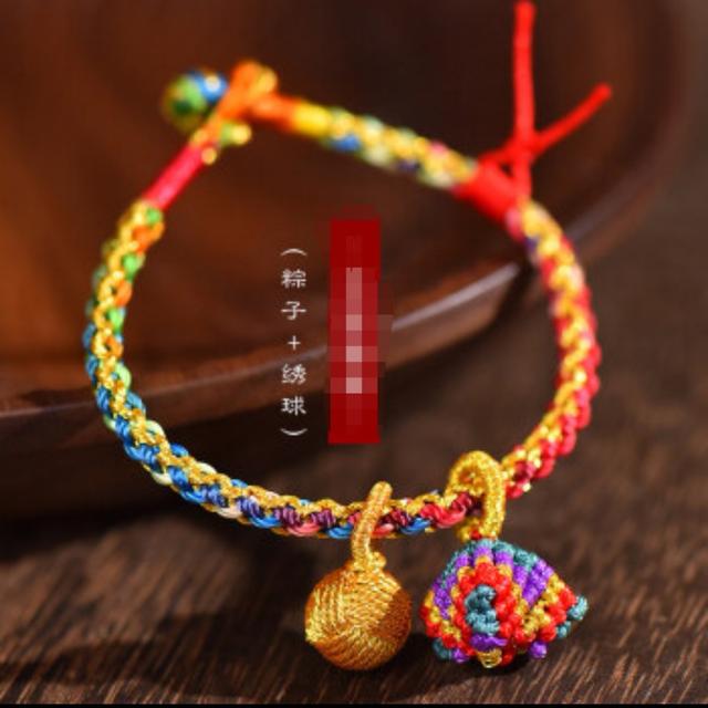 五彩绳图片_五彩绳图片真实照片