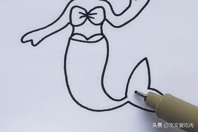 放真的美人鱼图片_放美人鱼的图案